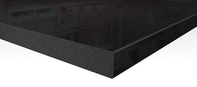 Quarzkante 20mm stark & 900mm tief gefast